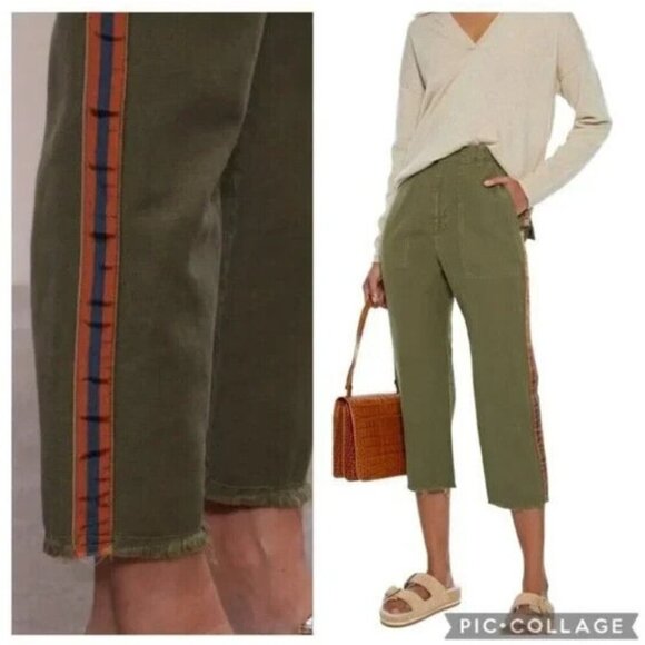 Nili Lotan Pants - Nili Lotan Luna Drop Crotch Linen Blend Pants Size 4